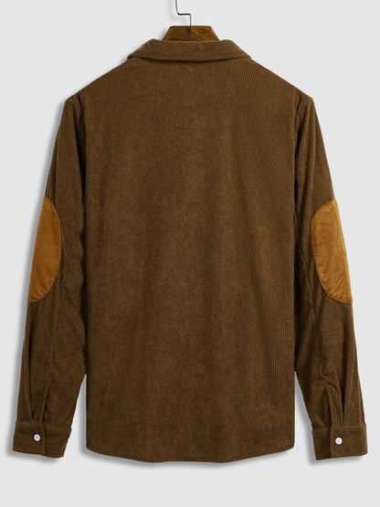 Men's Corduroy Long Sleeve Shirt