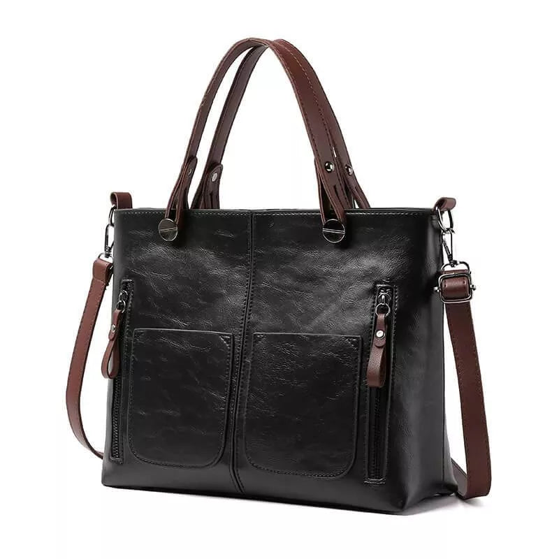 MAL Leather shoulder bag