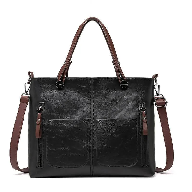 MAL Leather shoulder bag