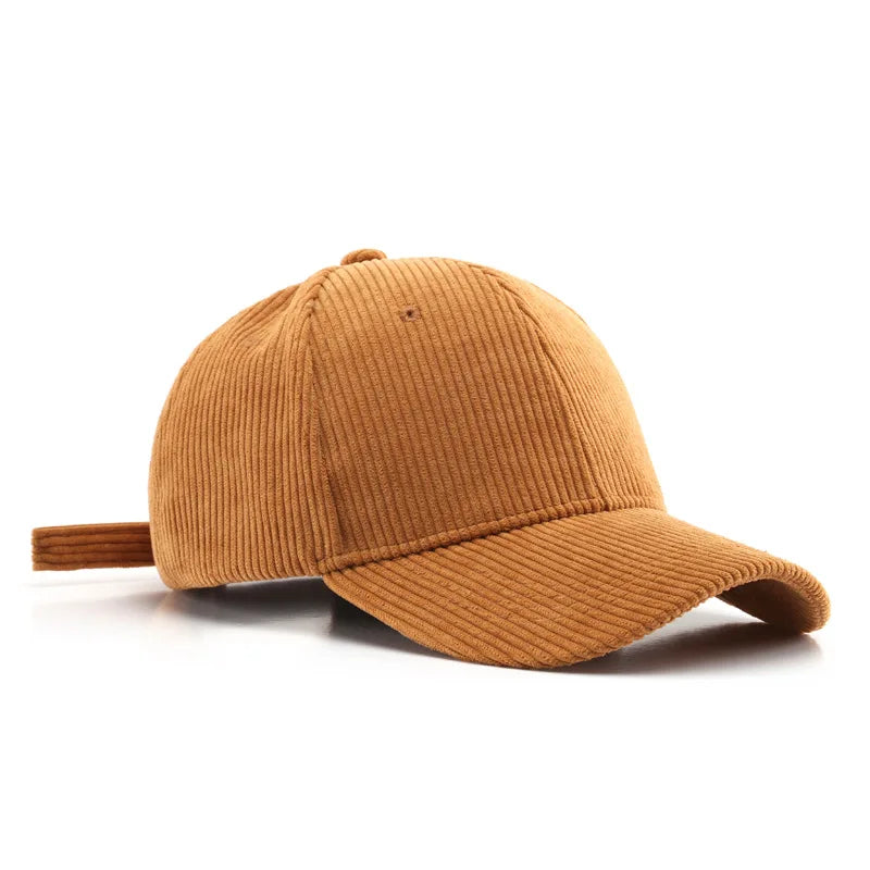 BEAR Corduroy Baseball Cap Unisex