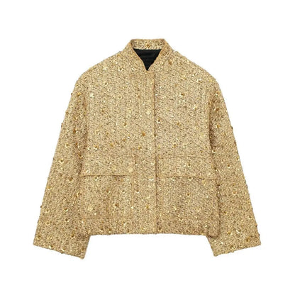 Lumière Sequin Embroidered Jacket