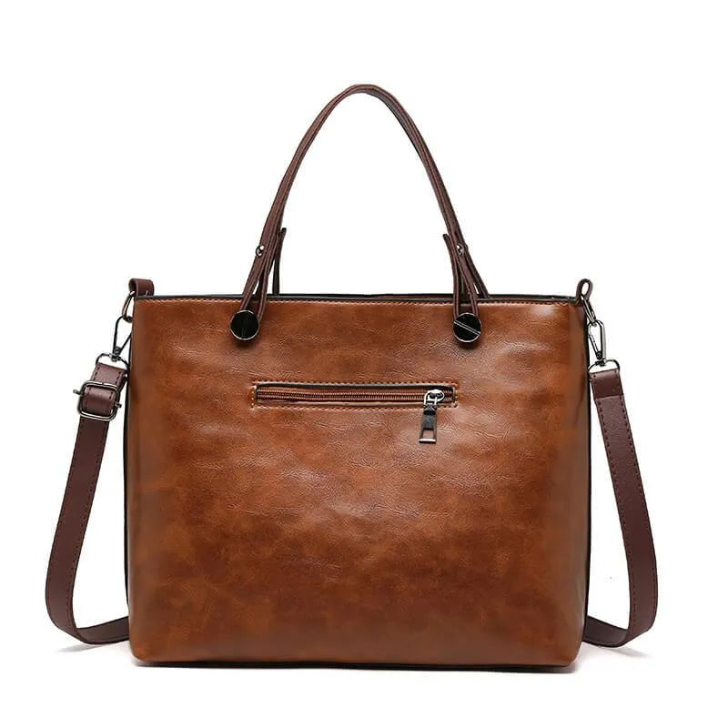 MAL Leather shoulder bag