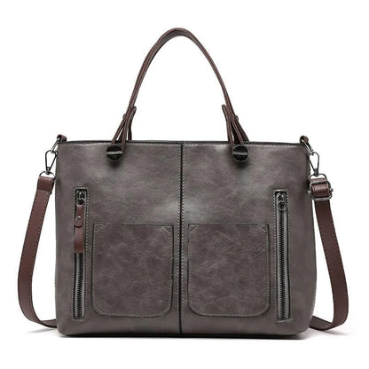 MAL Leather shoulder bag