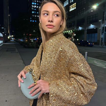 Lumière Sequin Embroidered Jacket